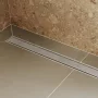 Hansgrohe RainDrain Original zuhanylefolyó 1200, szálcsiszolt rozsdamentes acél 56201800