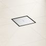 Hansgrohe RainDrain Brilliance Teljes padlóösszefolyó 150x150 csempézhető, szálcsiszolt rozsdamentes acél 56249800