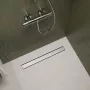 Hansgrohe RainDrain Go zuhanylefolyó 500 csempézhető hátsó burkolat standard/lapos beépítéshez, rozsdamentes acél 56270800