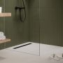 Hansgrohe RainDrain Go zuhanylefolyó 800 csempézhető hátsó burkolat standard/lapos beépítéshez, matt fekete 56273670