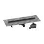 Hansgrohe RainDrain Go zuhanylefolyó 800 csempézhető hátsó burkolat standard/lapos beépítéshez, matt fekete 56273670