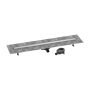 Hansgrohe RainDrain Go zuhanylefolyó 1200 csempézhető hátsó burkolat standard/lapos beépítéshez, rozsdamentes acél 56276800