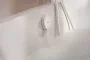 Hansgrohe Exafill push-open kád le- és túlfolyó színkészlet kádtöltővel, magasfényű fehér/matt fehér 58119700