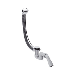 Hansgrohe Flexaplus króm le-és túlfolyó-garnitúra komplett, normál kádakhoz 58143000