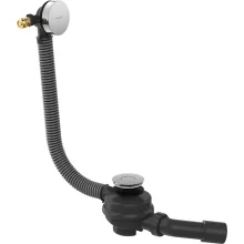   Hansgrohe Flexaplus push-open kád le- és túlfolyógarnitúra, króm 58154000