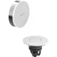 Hansgrohe Flexaplus push-open kád le- és túlfolyó, magasfényű fehér/króm 58187000