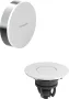 Hansgrohe Flexaplus push-open kád le- és túlfolyó, magasfényű fehér/króm 58187000