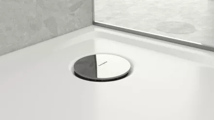 Hansgrohe RainDrain Staro lefolyófedél zuhanytálca szifon alaptesthez, króm 60058000