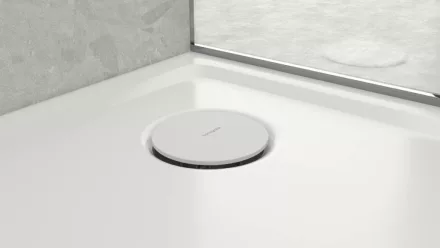 Hansgrohe RainDrain Staro lefolyófedél zuhanytálca szifon alaptesthez, matt fehér 60058700