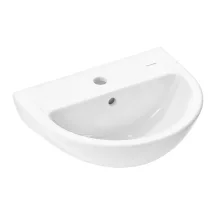   Hansgrohe GladeLake S kerámia kézmosó 450x370 mm csapfurattal és túlfolyóval, fehér 60100450