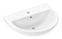 Hansgrohe GladeLake S kerámia mosdókagyló 600x490 mm csapfurattal és túlfolyóval, fehér 60102450