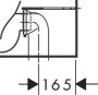 Hansgrohe GladeLake S monoblokkos kerámia WC vario kifolyású AquaChannel Flush technológiával, fehér 60108450