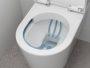 Hansgrohe EluPura Original S padlón álló ívelt kerámia WC csésze vario kifolyással, fehér 60135450