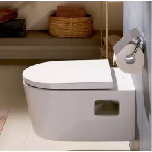   Hansgrohe EluPura Original S ívelt karbamid WC ülőke és fedél, fehér 60147450