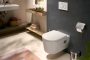 Hansgrohe EluPura Original S ívelt karbamid WC ülőke és fedél Soft-Close mechanizmussal, fehér 60148450