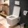 Hansgrohe EluPura Original Q szögletes karbamid Soft-Close WC ülőke és fedél, fehér 60150450
