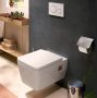Hansgrohe EluPura Original Q szögletes karbamid Soft-Close WC ülőke és fedél, fehér 60150450