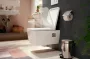 Hansgrohe EluPura Original Q szögletes karbamid Soft-Close WC ülőke és fedél, fehér 60150450
