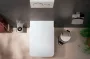 Hansgrohe EluPura Original Q szögletes karbamid Soft-Close WC ülőke és fedél, fehér 60150450