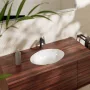 Hansgrohe Xuniva D Alulról beépíthető mosdókagyló 50x40 cm túlfolyóval, fehér 60152450