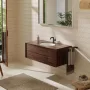 Hansgrohe Xuniva D Alulról beépíthető mosdókagyló 50x40 cm túlfolyóval, fehér 60152450