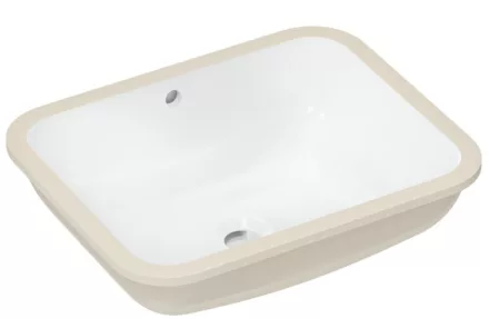 Hansgrohe Xuniva Q Alulról beépíthető mosdókagyló 50x40 cm túlfolyóval, fehér 60154450