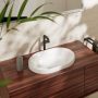 Hansgrohe Xuniva U Pultba süllyesztett mosdókagyló 550x400 túlfolyóval, fehér 60157450