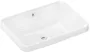 Hansgrohe Xuniva Q Pultba süllyesztett kerámia mosdó 55x40 cm csapfurat nélkül, fehér 60158450