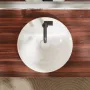 Hansgrohe Xuniva S  Pultba süllyesztett kerámia mosdó 45x45 cm csapfurattal és túlfolyóval, fehér 60159450