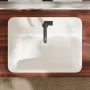 Hansgrohe Xuniva Q Pultba süllyesztett mosdókagyló 55x45 csapfurattal és túlfolyóval, fehér 60162450