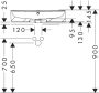 Hansgrohe Xuniva D Pultra ültethető kerámia mosdótál 60x45 cm csapfurattal és túlfolyóval 60170450