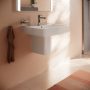 Hansgrohe Xanuia Q kerámia szinfontakaró kézmosóhoz és mosdókagylóhoz, fehér 60175450