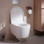 Hansgrohe EluPura S WC ülőke és fedél felső rögzítéssel, SoftClose és QuickRelease, fehér 60197450