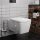 Hansgrohe EluPura Q lágy záródású WC ülőke és fedél felső rögzítéssel QuickRelease, fehér 60199450
