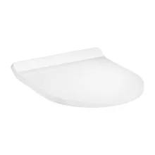  Hansgrohe EluPura S Vékony WC ülőke és fedél felső rögzítéssel, SoftClose és QuickRelease, fehér 60200450