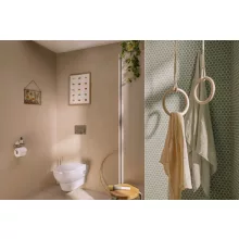 Hansgrohe GladeLake S fali kerámia WC AquaChannel Flush öblítéssel és WC ülőkével 60201450