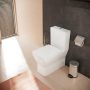 Hansgrohe EluPura Original Q padlónálló vario kifolyású kerámia WC tartállyal és ülőkével, fehér 60206450