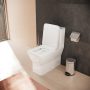 Hansgrohe EluPura Original Q padlónálló vario kifolyású kerámia WC tartállyal és ülőkével, fehér 60206450