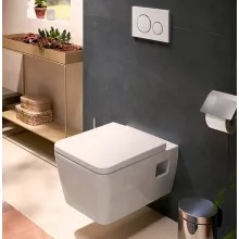   Hansgrohe EluPura Original Q fali kerámia WC ülőkével és fedéllel, fehér 60208450