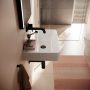 Hansgrohe Xanuia Q Kompakt kerámia mosdó 60x37 cm csapfurat és túlfolyó nélkül, fehér 60216450