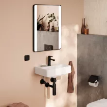   Hansgrohe Xanuia Q kerámia kézmosó 45x34 cm csapfurattal és túlfolyó nélkül, fehér 60230450