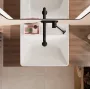 Hansgrohe Xanuia Q kerámia mosdótál 55x48 cm túlfolyóval és csaplyuk nélkül, fehér 60239450