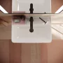 Hansgrohe Xanuia Q kerámia mosdó 65x48 cm csapfurattal és túlfolyó nélkül, fehér 60246450