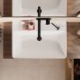 Hansgrohe Xanuia Q Mosdótál 700x480 csapfurat nélkül túlfolyóval, fehér 60249450