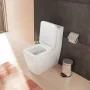 Hansgrohe EluPura Q monoblokkos kerámia WC csésze AquaFall Flush öblítéssel, fehér 60263450