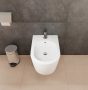 Hansgrohe EluPura Original S fali kerámia bidé csaplyukkal és túlfolyóval, fehér 60281450