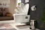 Hansgrohe EluPura Original S beépíthető WC szett fehér nyomólappal és WC ülőkével