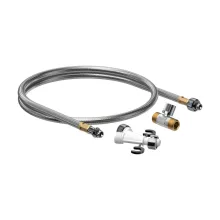   Hansgrohe vízcsatlakozó készlet beépíthető őblítőtartályhoz és bidé funkciós WC-hez, króm 60308000