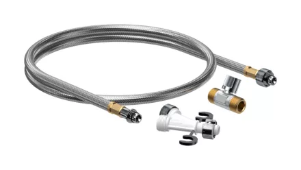 Hansgrohe vízcsatlakozó készlet beépíthető őblítőtartályhoz és bidé funkciós WC-hez, króm 60308000