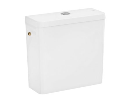 Hansgrohe GladeLake S kettős öblítésű kerámia WC tartály oldalsó kimenettel, fehér 60311450
